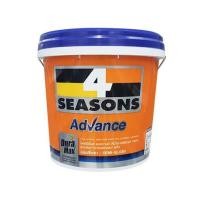 ราคา สีน้ำทาภายนอก ชนิดกึ่งเงา TOA 4 SEASONS ADVANCE BASE A 2.5 แกลลอน (232867)