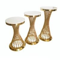 ราคา [Pre-order] โต๊ะคอนโซล PROMA-TCS-26 สีขาว/ทอง (888126000005)