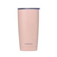 ราคา แก้วน้ำสุญญากาศ LOCKNLOCK EASYTABLE 500 มล. สีชมพู (1275507)