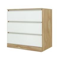 ราคา ตู้ลิ้นชัก 3 ลิ้นชัก BURO ANTARES LC80 DW สีอโรม่าโอ๊ค/ขาว (1244347)