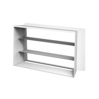 ราคา ชั้นวางรองเท้าเหล็ก 3 ชั้น SPACEMAKER A3-005-X-W 80.3X29.2X48.5 ซม. สีขาว (1284286)