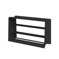 ราคา ชั้นวางรองเท้าเหล็ก 3 ชั้น SPACEMAKER A3-005-X-B 80.3X29.2X48.5 ซม. สีดำ (1284307)