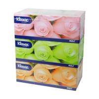 ราคา กระดาษเช็ดหน้า KLEENEX FLORAL 135 แผ่น แพ็ค3 (1098202)