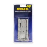 ราคา บานพับ 4X3 นิ้ว X 2.5 มม. SOLEX 4325SBB3EA สีสเตนเลส (แพ็ก 3 ชิ้น) (220740)