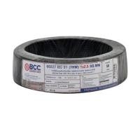 ราคา สายไฟ THW IEC01 BCC 1X2.5 ตร.มม. 50 ม. สีดำ (1282746)