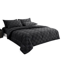 ราคา ชุดผ้าปูที่นอน 6 ฟุต 6 ชิ้น ibed ลายตาราง Moonless พร้อมผ้านวมเย็บติด (888113200101)