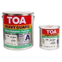 ราคา สีงานอุตสาหกรรมและสีทับหน้า TOA TOP GUARD PART A+B RAL7035 สีเทา1 แกลลอน (250935)