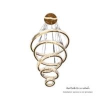 ราคา [Pre-order] โคมไฟระย้า คริสตัลสังเคราะห์ K9 Proma-LT01-05 แบบ 5 ห่วง (888126000415)