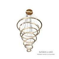 ราคา [Pre-order] โคมไฟระย้า คริสตัลสังเคราะห์ K9 Proma-LT01-07 แบบ 7 ห่วง (888126000417)