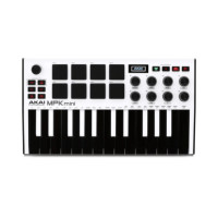 ราคา มิดี้คอนโทรลเลอร์ AKAI MPK MINI MK3 คีย์บอร์ด 25 คีย์ (สีขาว) (888150200123)