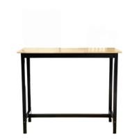 ราคา โต๊ะบาร์ไม้ยางพารา Evergreen Furniture TH 120x40x100ซม. สีไม้ธรรมชาติ-สีดำ (888168100011)