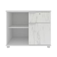 ราคา ตู้บานผสม SURE HBC-860 ลายหินอ่อน สีขาว (1187469)