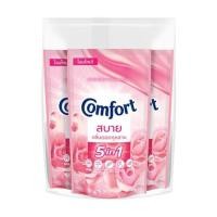 ราคา น้ำยาปรับผ้านุ่ม COMFORT 500 มล. กลิ่นดอกกุหลาบ แพ็ก 3 ชิ้น (1256064)