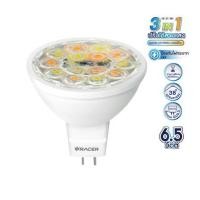ราคา หลอด LED RACER MR16 TRIPLE SHIFT 6.5 วัตต์ DAYLIGHT/COOL WHITE/WARM GU5.3 (1286998)