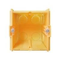 ราคา กล่องฝัง BTICINO ขนาด 3x3 นิ้ว 502E สีเหลือง (1017226)