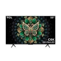 ราคา ทีวีคิวดี มินิแอลอีดี 55 นิ้ว TCL (4K, LED, GOOGLE TV) 55C6K (1288649)