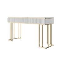 ราคา โต๊ะคอนโซล SB FURNITURE GALAR 19215728 150 ซม. สีขาว/ทอง (1284910)