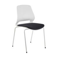 ราคา เก้าอี้รับรอง MEDILA รุ่น CH0186-BK-WH สีขาว-ดำ (888125100152)