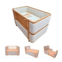 ราคา เตียงนอนเด็ก IDAWIN รุ่น Royal Luxury 9 in 1 สี Cream (888135200009)