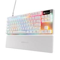 ราคา คีย์บอร์ดเกมมิ่ง SteelSeries Apex Pro TKL Gen 3 สีขาว (888168200082)