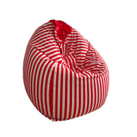 ราคา บีนแบค ทรงหยดน้ำ Nunta Leather รุ่น Sunkissed Size: M 70x70cm สีแดง-ขาว (888140800003)