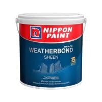 ราคา สีน้ำทาภายนอก ชนิดเนียน NIPPON PAINT WEATHERBOND BASE A 1 แกลลอน (1170020)