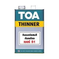 ราคา ทินเนอร์ TOA 51 1/4 แกลลอน (1233756)