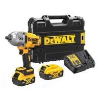 ราคา บล็อกกระแทกไร้สาย (พร้อมแบตเตอรี่) DEWALT DCF900P2T-B1 20 โวลต์ (1253045)