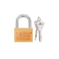 ราคา กุญแจลูกปืน ISON 450 50 มม. สีทองเหลือง (10088)