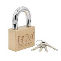 ราคา กุญแจมาสเตอร์คีย์ ISON 450 40 มม. สีทองเหลืองขัดเงา (ชุด 5 ตัว) (10081)