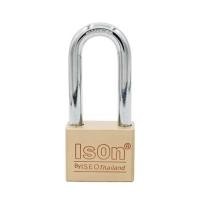 ราคา กุญแจลูกปืน ISON 450 L 50 มม. สีทอง (238201)