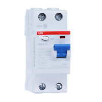 ราคา เบรคเกอร์กันไฟดูด 25 แอมป์ 2 โพล ABB RCCB F202 A-25/0.03 (Type A) (888166100068)