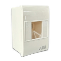 ราคา กล่องใส่เบรกเกอร์ 2 ช่อง ABB PSC102 Consumer Unit IEC IP40 Plastic Box & Cover (888166100080)