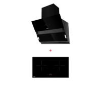 ราคา ชุดเซต เตาฝังแม่เหล็กไฟฟ้า 2 หัว + เครื่องดูดควันติดผนัง EVE HB73-2CROSS/TC ขนาด 73 ซม. สีดำ + HC-ARIA-90 ขนาด 90 ซม. สีดำ (888132600098)