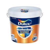 ราคา สีน้ำทาภายนอก ชนิดเนียน DULUX WEATHERSHIELD ULTIMA ADVANCE BASE B สีขาว 2.5 แกลลอน (1192997)