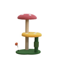 ราคา คอนโดแมว Catry รุ่น Twin Mushroom พร้อมเสาลับเล็บรูปทรงเห็ดขนาดเล็ก (888115900110)