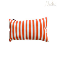 ราคา หมอนพิง Nunta Leather รุ่น Sunkissed Size: 18x10 นิ้ว สีส้ม-ขาว (888140800106)