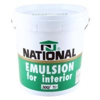 ราคา สีน้ำทาภายใน ชนิดด้าน DELTA NATIONAL 300 สีขาว 2.5 แกลลอน (1036740)