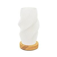 ราคา ไฟตั้งโต๊ะ CARINI T240727 สีขาว/ลายไม้ (1281962)