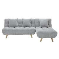 ราคา โซฟาเข้ามุม KONCEPT JAWY 19227796 สีเทาอ่อน (1290411)