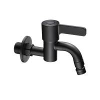 ราคา ก๊อกล้างพื้น 1 ทาง RASLAND RA BIB-BLK สีดำ (1217724)