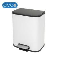 ราคา ถังขยะเหยียบเหลี่ยม ACCO SLOW STYLISH 5 ลิตร สีขาว (1282441)
