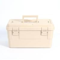 ราคา กล่องอเนกประสงค์พร้อมถาดใส่ของ ICEBASE รุ่น XC-003BE (SOLO) ขนาด 15 ลิตร สีเบจ (888111300133)