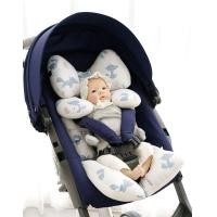 ราคา เบาะรองรถเข็น คาร์ซีท ARIBEBE ผ้า MICROMODAL ลายสุนัขจิ้งจอก ฟ้า/ขาว (888127400018)