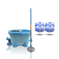 ราคา ชุดถังปั่นม็อบ SJEASYMOP รุ่น MUCHMOP สีฟ้า (888168000019)