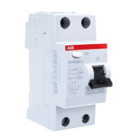 ราคา เบรคเกอร์กันไฟดูด 63 แอมป์ 2 โพล ABB RCCB FH202 AC-63/0.03 (Type AC) (888166100064)