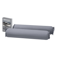 ราคา ปลอกหมอนข้าง Lunio Microsilk Pillow Case สีเทาไทเทเนียม Titanium Gray จำนวน2ชิ้น (888170800094)