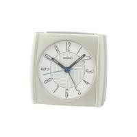 ราคา นาฬิกาปลุก SEIKO CLOCKS QHE205W 3.3X3.5 นิ้ว สีขาว (1272745)