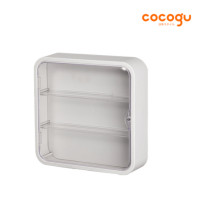 ราคา กล่องโชว์โมเดลติดผนัง COCOGU รุ่น 886 สีขาว (888172000081)