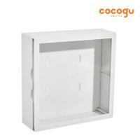 ราคา กล่องโชว์โมเดลติดผนัง COCOGU รุ่น 882-1 สีขาว (888172000118)